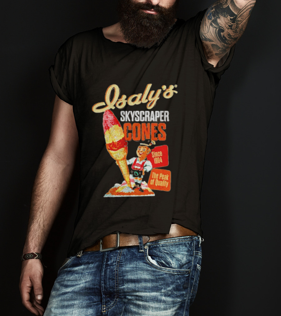 Isaly's Skyscraper Cones Since 1904 The Peak Of T-Shirt