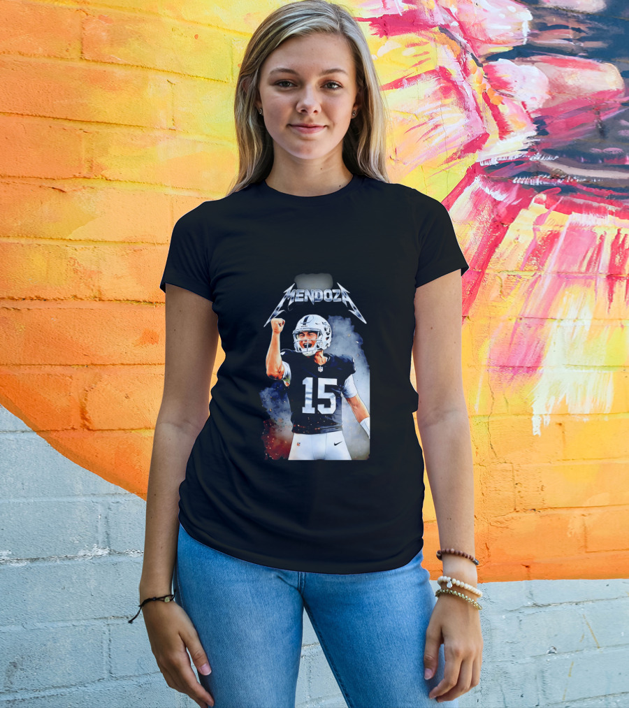 Mendoza Las Vegas Raiders 2026 Draft Fan Gear T-Shirt