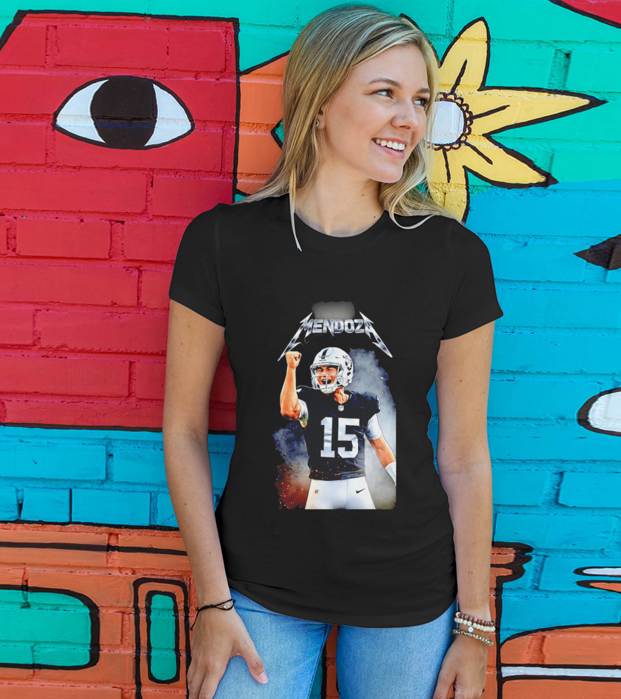 Mendoza Las Vegas Raiders 2026 Draft Fan Gear T-Shirt