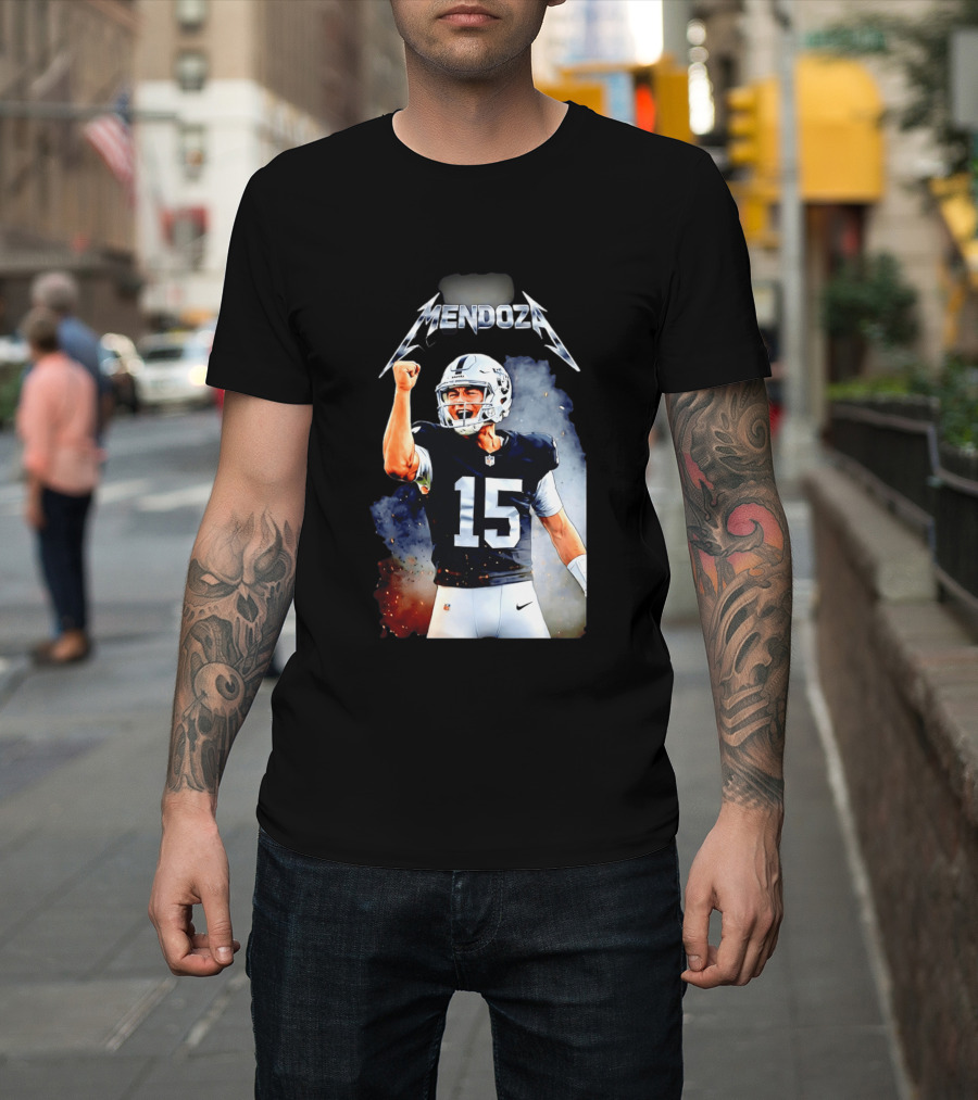 Mendoza Las Vegas Raiders 2026 Draft Fan Gear T-Shirt