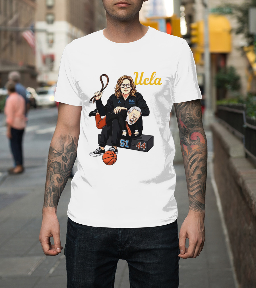 UCLA Bruins Cori Close Vs Vic Schaefer Texas Longhorns 2026 Women's NCAA Tournament Score 51 44 T-Shirt