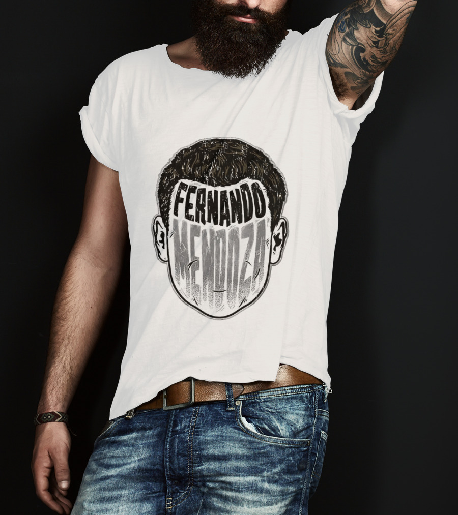 Fernando Mendoza Las Vegas Raiders NHL Face T-Shirt