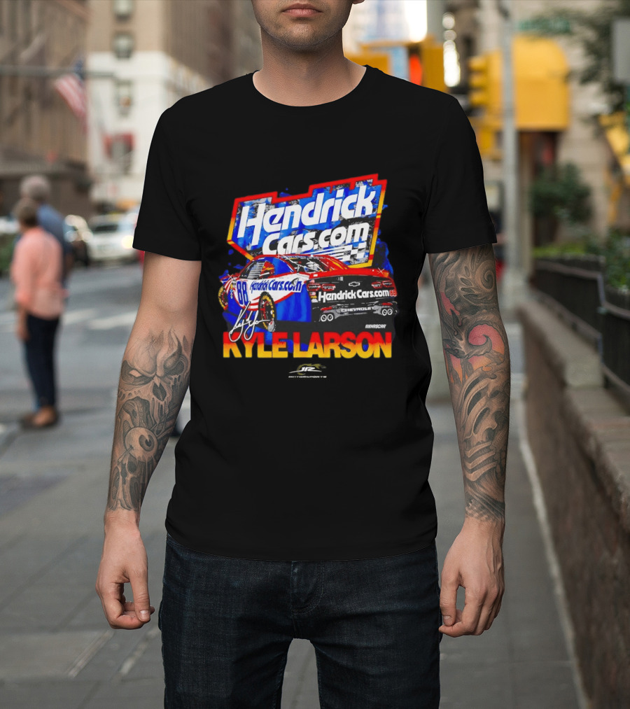 Hendrick Cars Com Kyle Larson NASCAR Racing 88 Chevy T-Shirt
