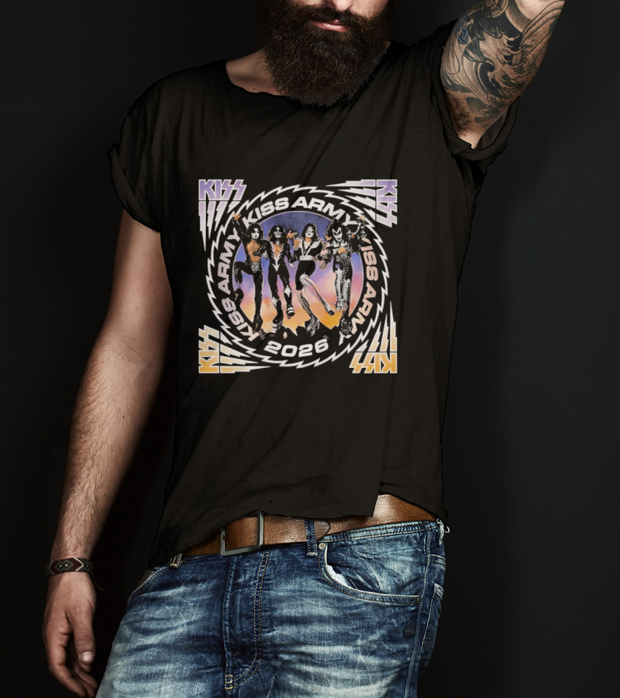 Kiss Army 2026 Vip Membership Exclusive T-Shirt