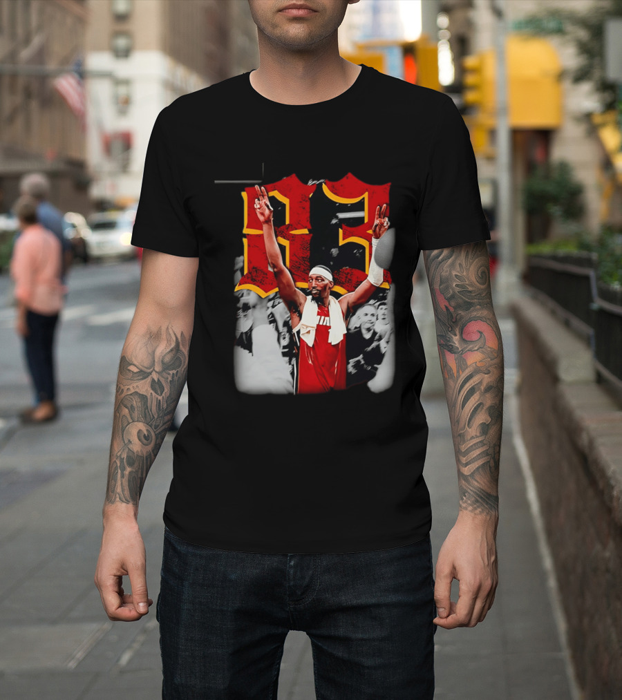 Miami Heat Bam Adebayo 13 Fan Collage T-Shirt