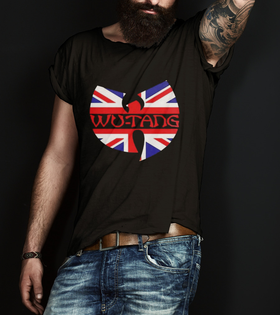 Wu Tang Clan Union Jack UK 2026 London Manchester Tour T-Shirt
