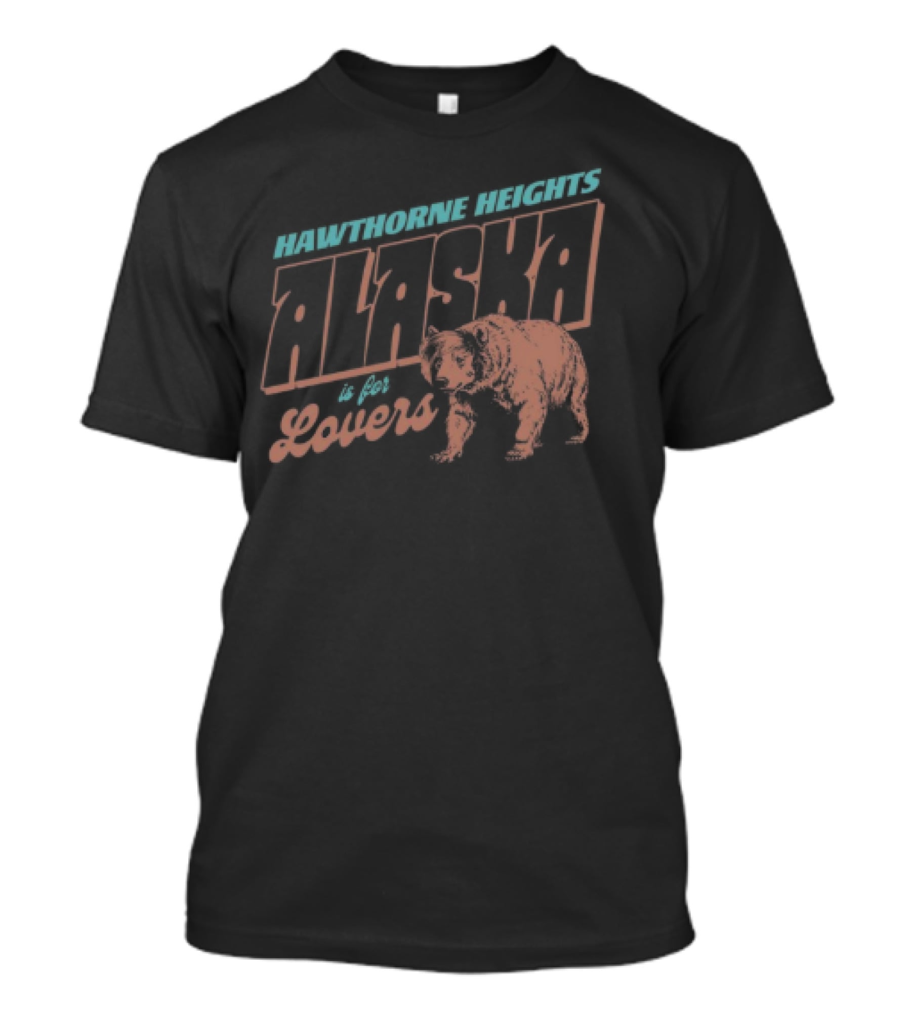Discover The Wilderness Romance Alaska Is For Lovers Bear T-Shirt