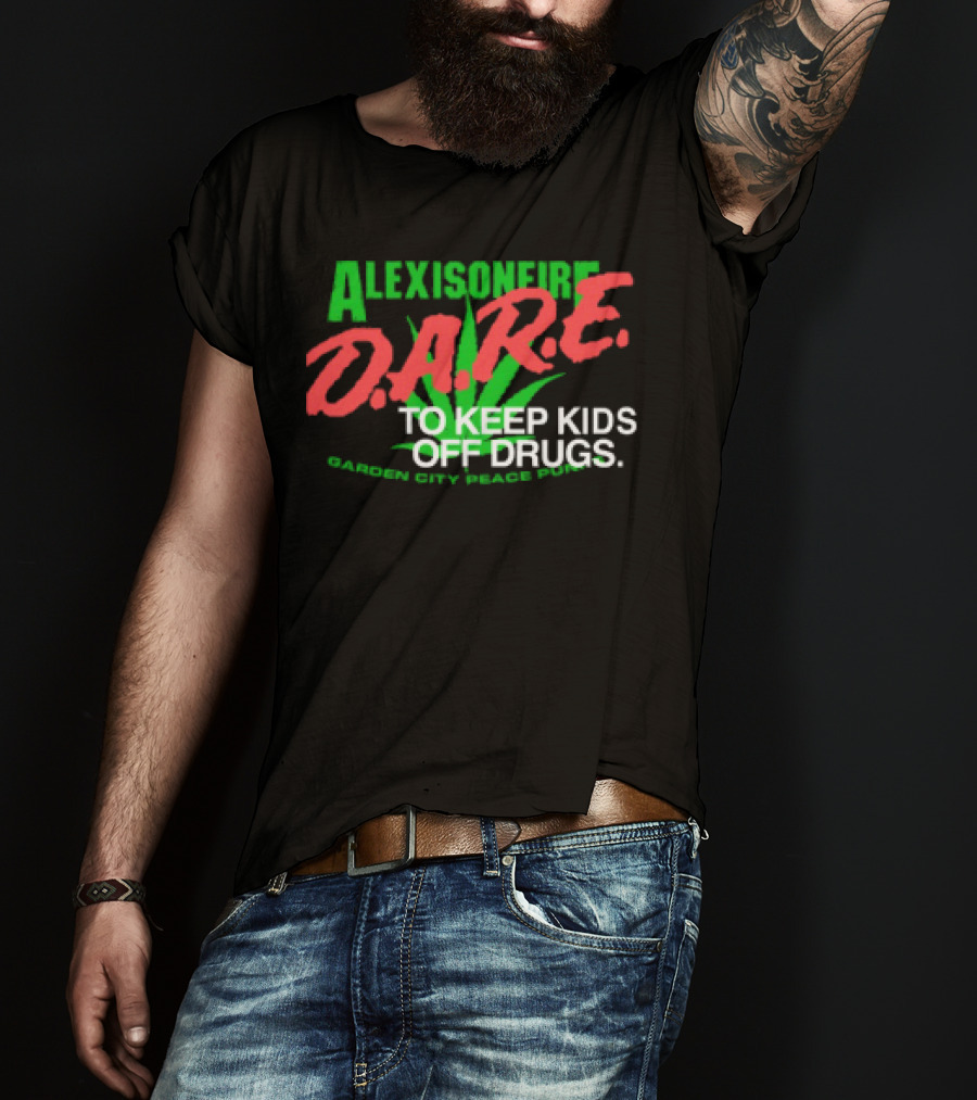 Alexisonfire DARE To Keep Kids Off Drugs Camden City Beach Patrol T-Shirt