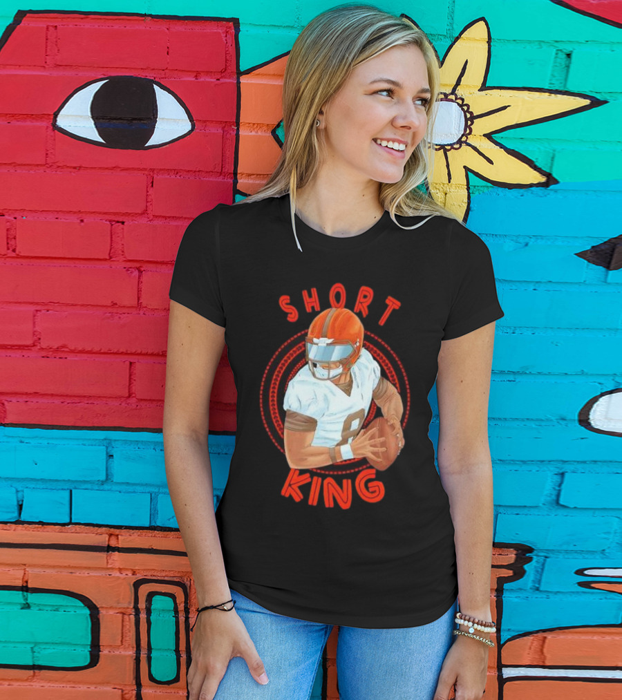 Cleveland Browns Short King Football Player Fan Favorite T-Shirt