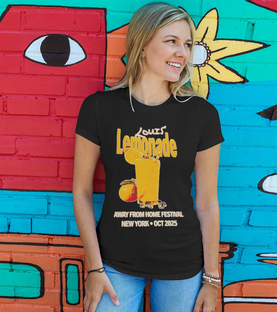 Louis’ Lemonade Away From Home Festival New York Oct 2025 T-Shirt