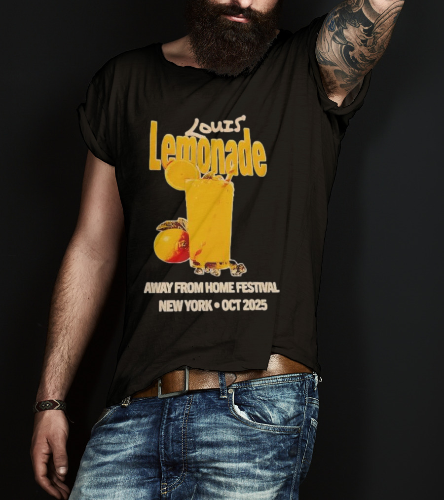 Louis’ Lemonade Away From Home Festival New York Oct 2025 T-Shirt