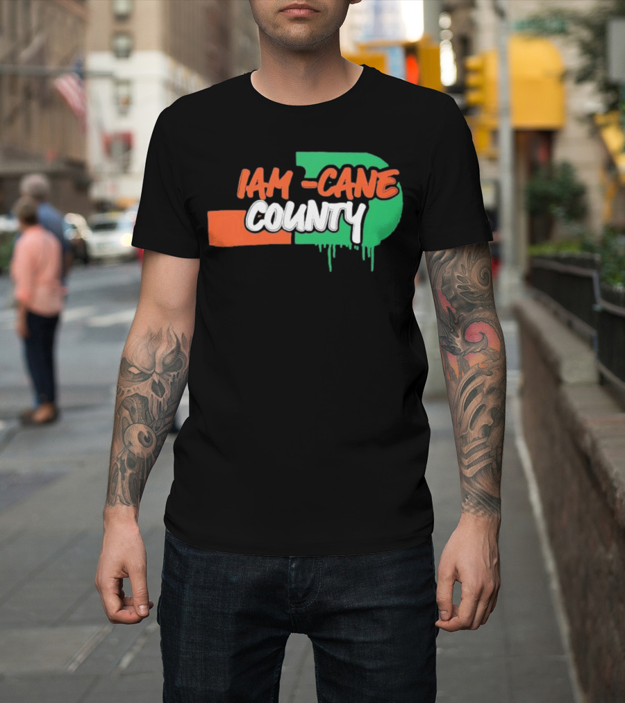 IAM-Cane County Miami Hurricanes T-Shirt