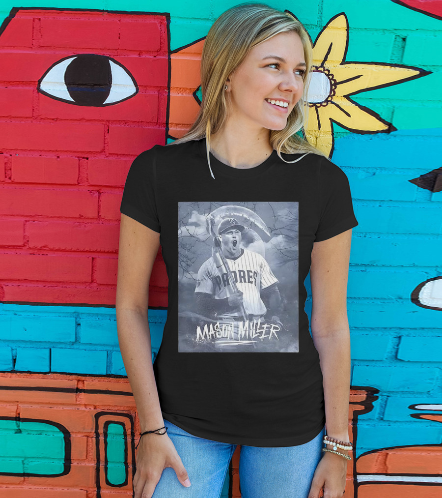 Mason Miller Padres Halloween Baseball 2025 T-Shirt