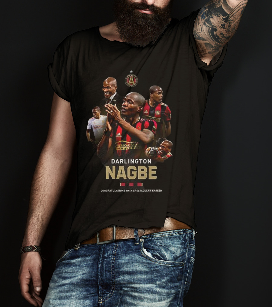 Atlanta United FC Darlington Nagbe Congratulations On A Spectacular Career T-Shirt