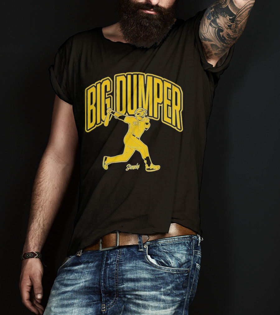 Big Dumper Baseball 29 Royal Characters T-Shirt