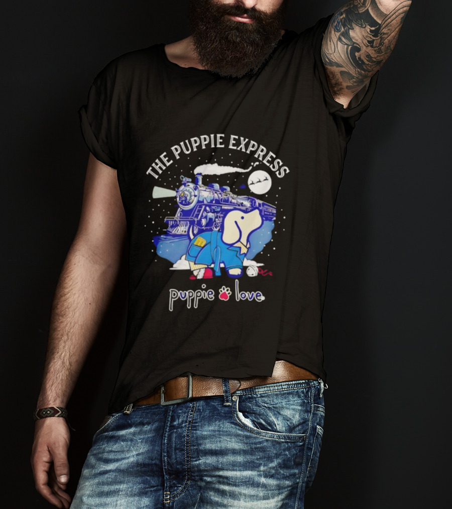 The Puppie Express Puppy Love Train Adventure T-Shirt