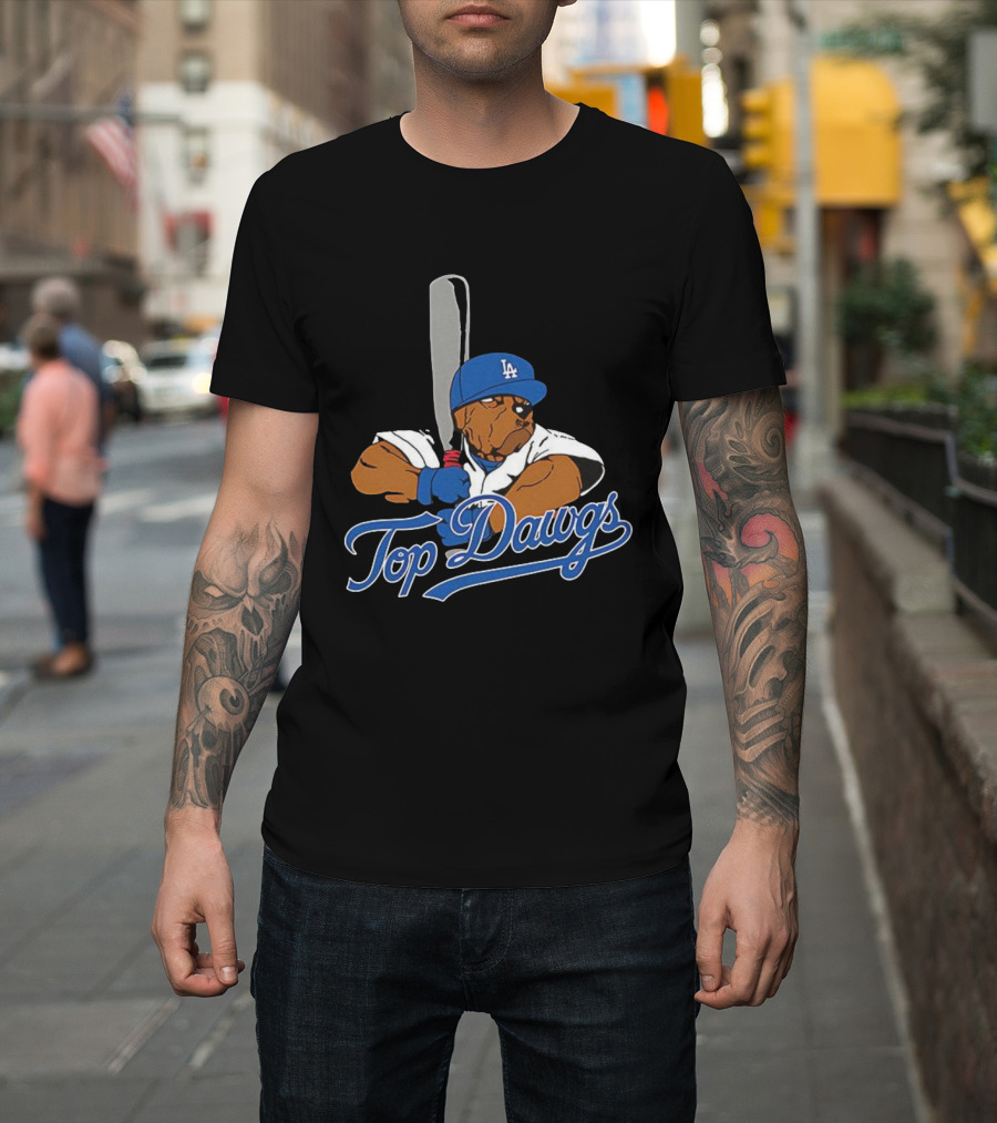 Top Dawgs LA Dodgers 2025 World Series Champion T-Shirt