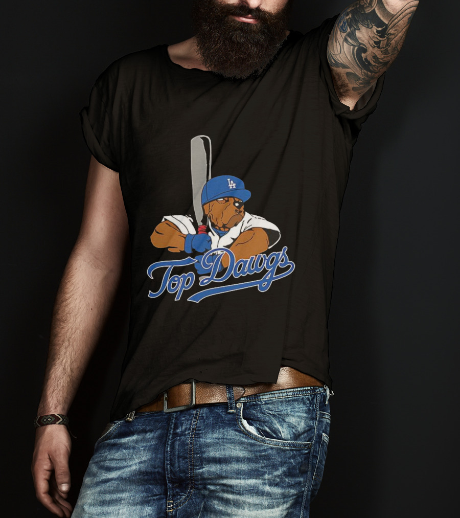 Top Dawgs LA Dodgers 2025 World Series Champion T-Shirt