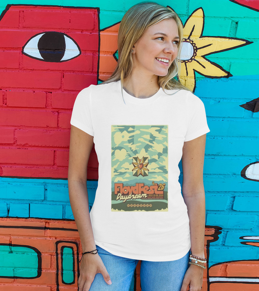 FloydFest 2026 Daydream Music Magic Mountains July 22-26 Event T-Shirt