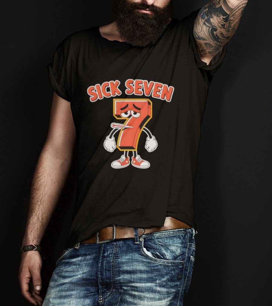 Sick Seven 67 Halloween Costume Fun Wordplay T-Shirt