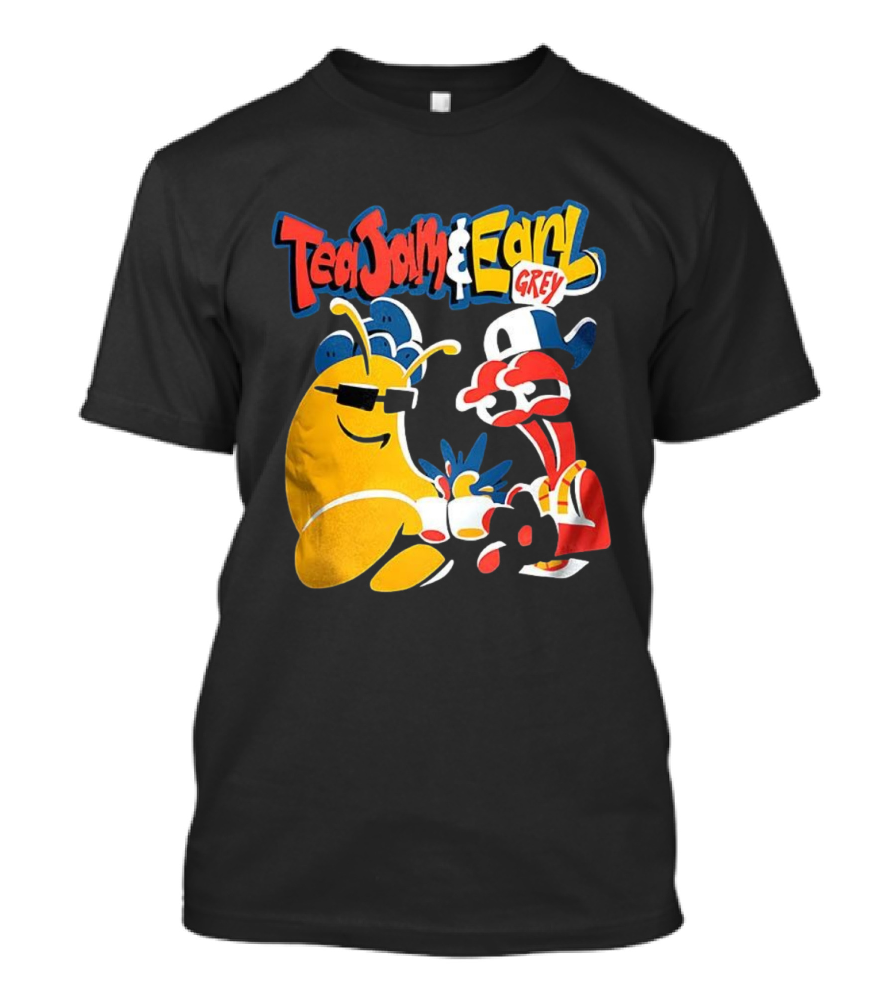 Tea Jam And Earl Grey Nostalgic Video Game Tribute T-Shirt