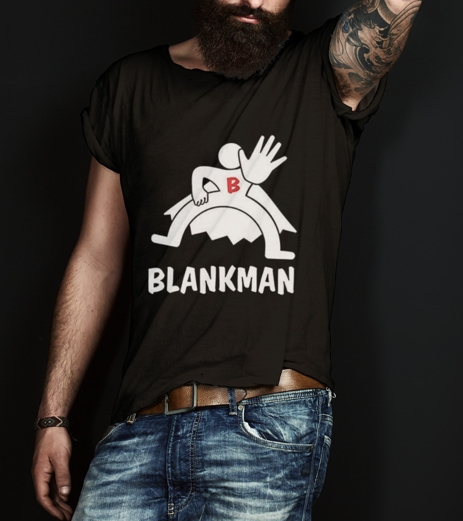 BLANKMAN Superhero B Emblem T-Shirt