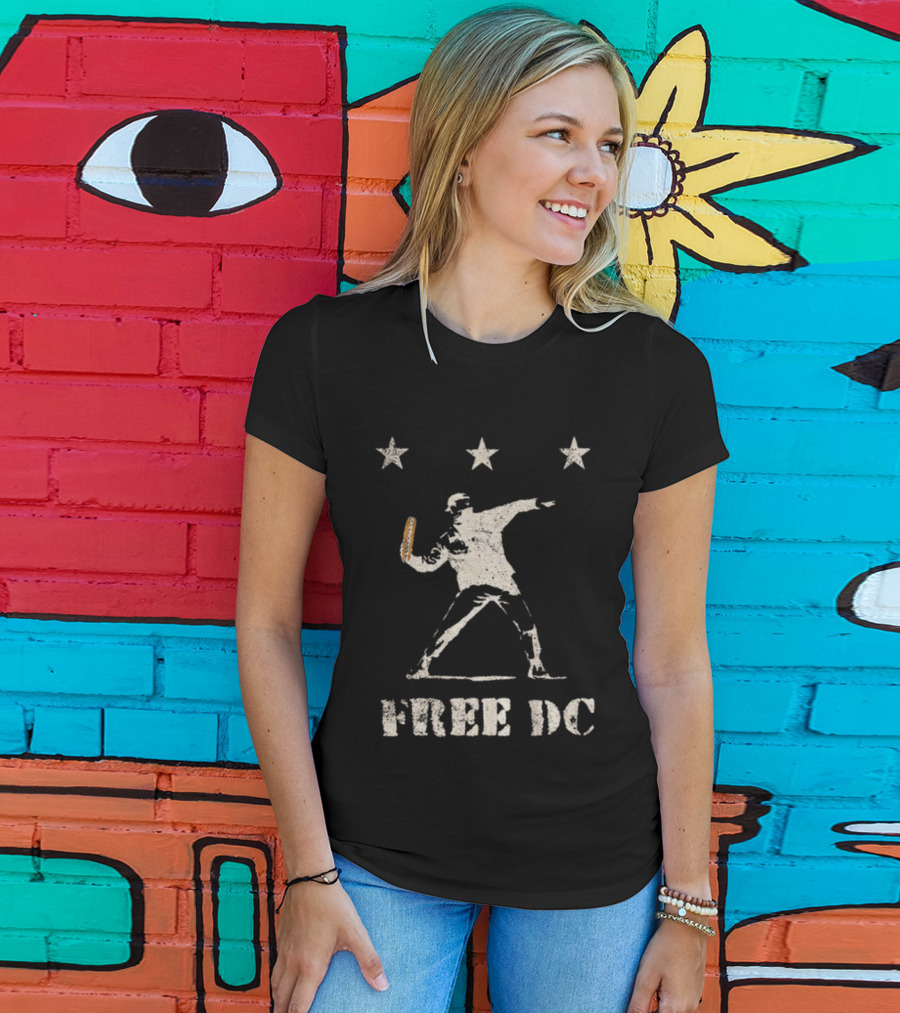 DC Sandwich Thrower Free DC Political Statement T-Shirt