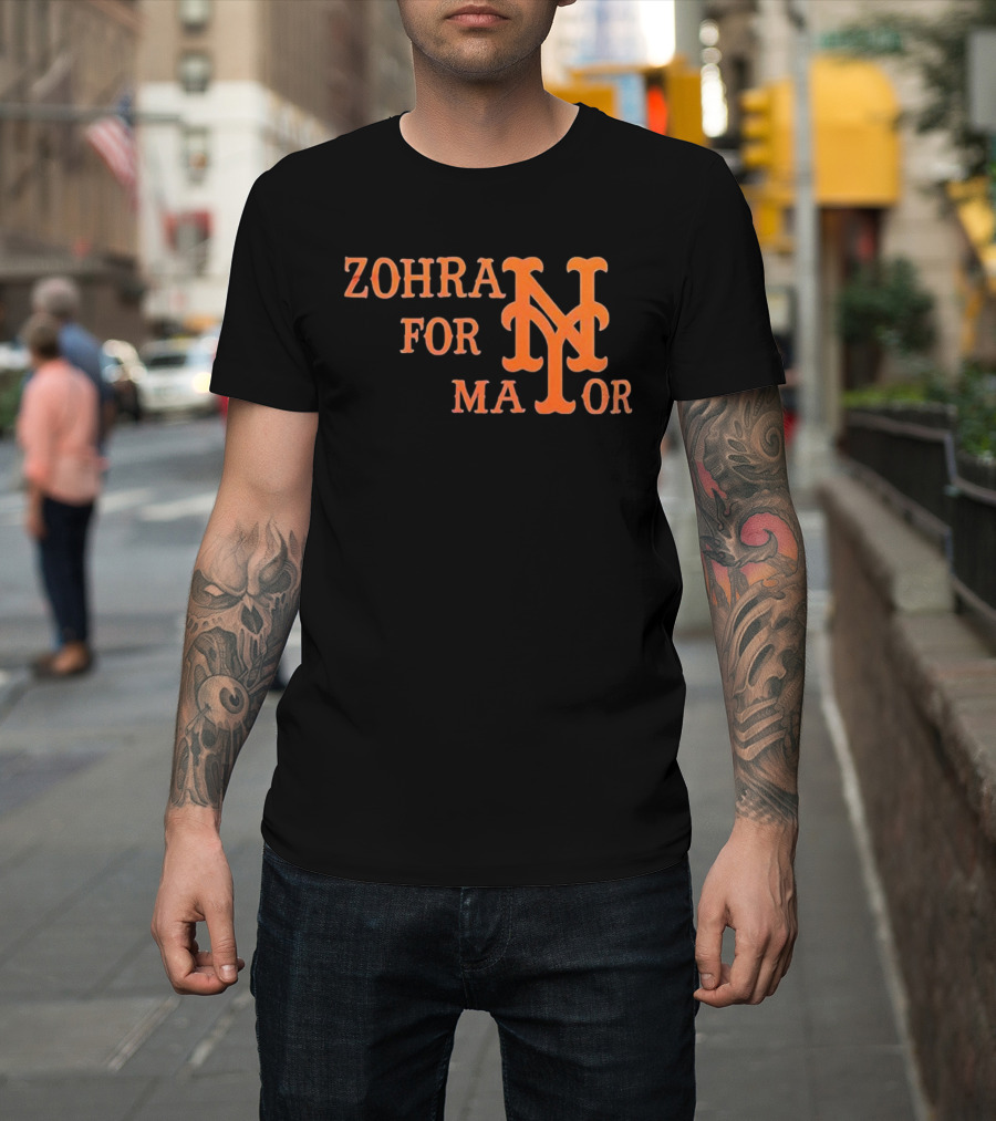 Zohran For Mayor New York Mets NY T-Shirt