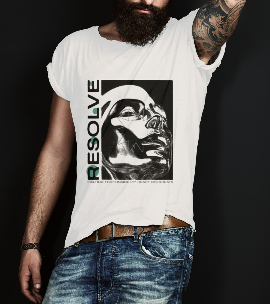 Resolve Melting From Inside My Heart Overheats Mannequin T-Shirt
