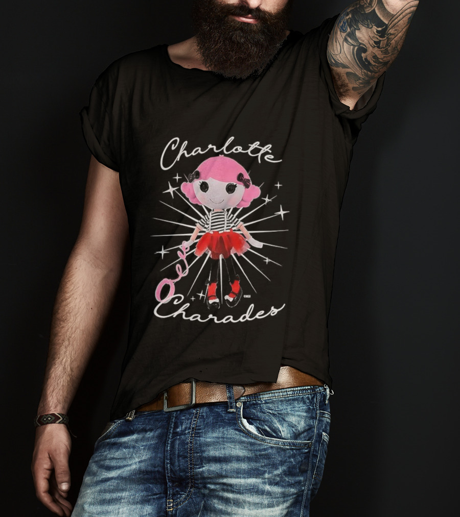 Lalaloopsy Charlotte Charades Pink Hair Red Skirt Character T-Shirt