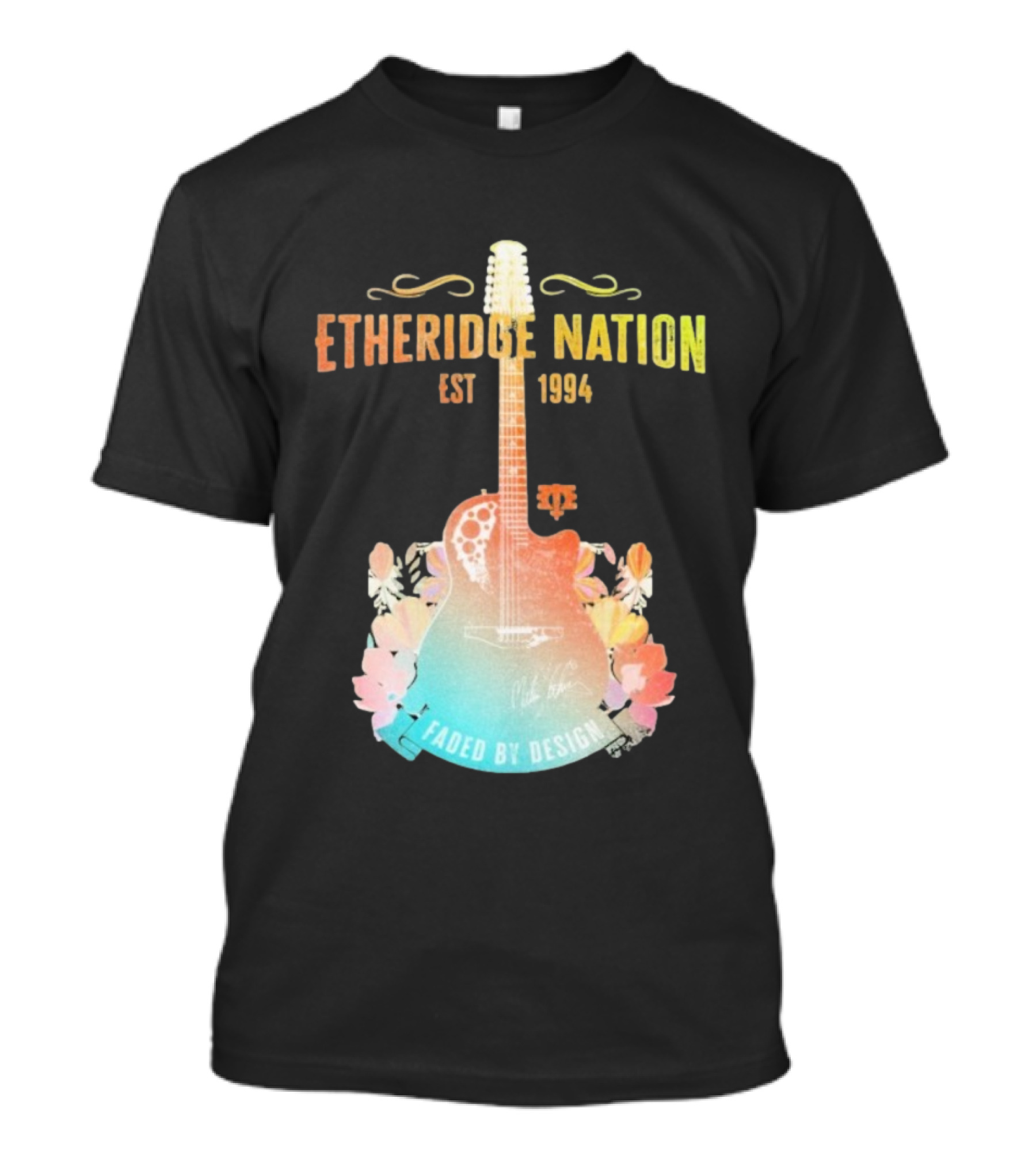 Etheridge Nation Est 1994 Faded By Design T-Shirt