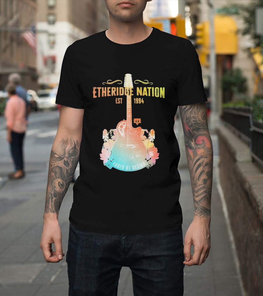 Etheridge Nation Est 1994 Faded By Design T-Shirt