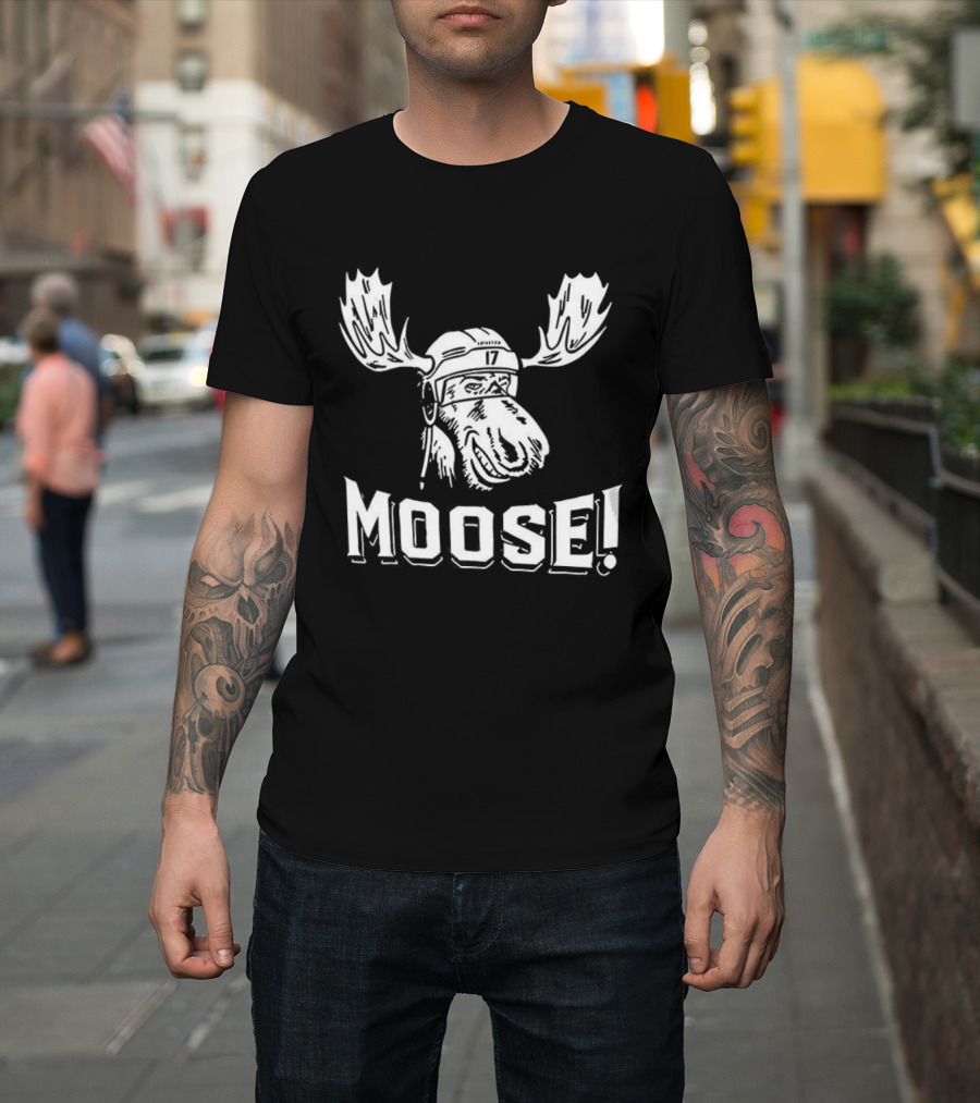 Moose Mikko Rantanen Hockey Fan Apparel T-Shirt