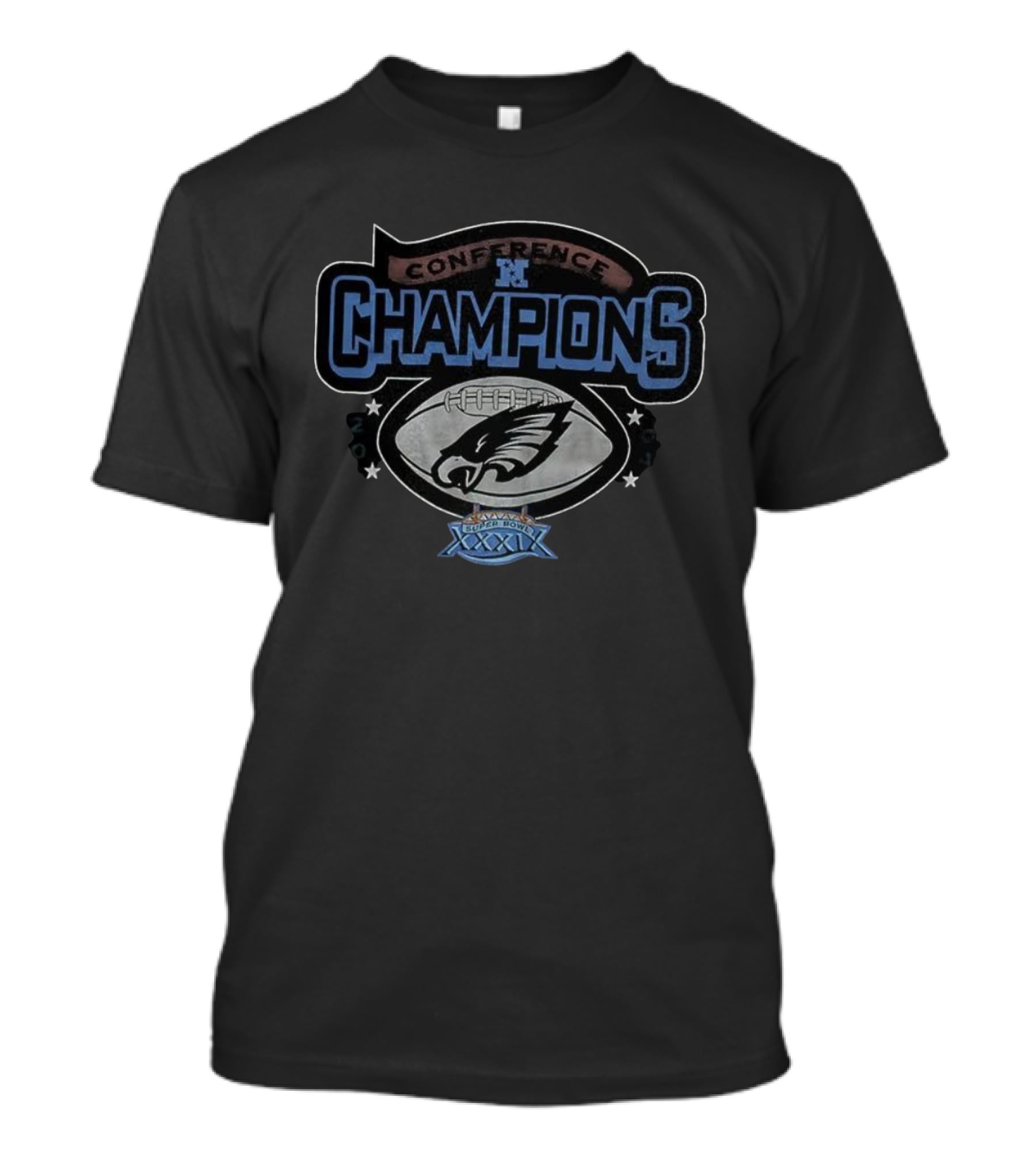 Philadelphia Eagles NFC Champions 2005 Vintage Super Bowl XXXIX T-Shirt