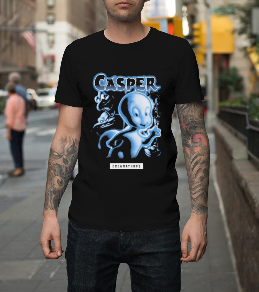 Casper Dreamathon Friendly Ghost Classic Style T-Shirt