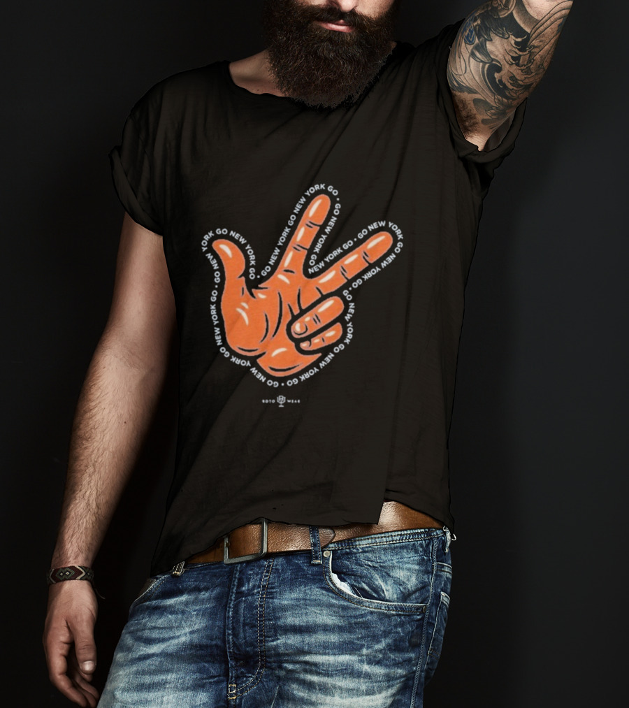 New York Knicks Go 3PT Hand Gesture Celly T-Shirt