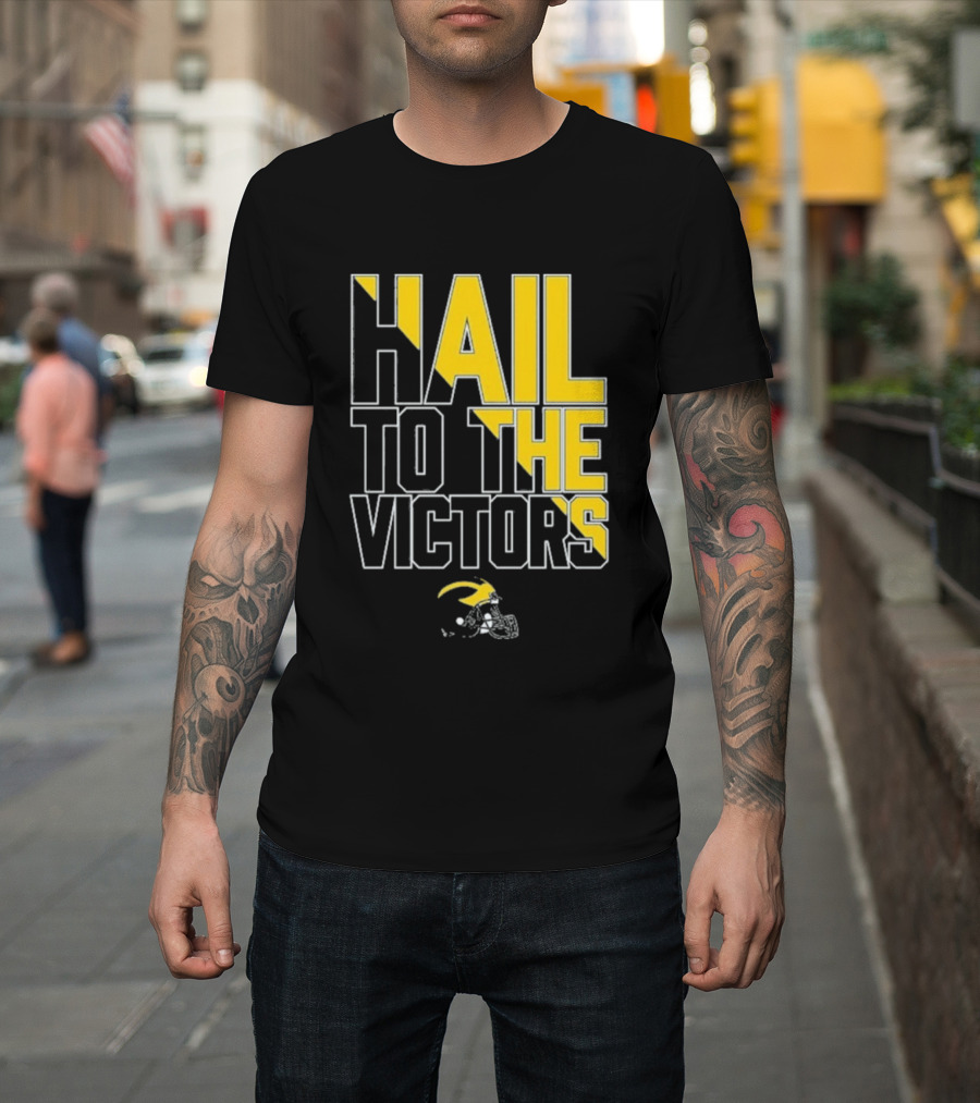 Michigan Wolverines Hail To The Victors T-Shirt
