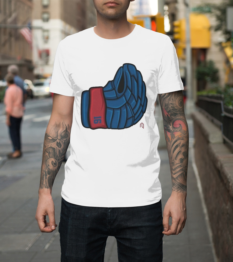 Vincent Trocheck Italian Hand Gesture New York Rangers Hockey Glove 16 T-Shirt