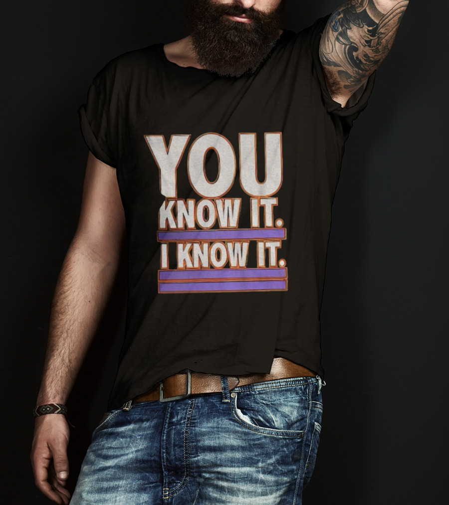 Zack Ryder You Know It I Know It WWE Broski T-Shirt
