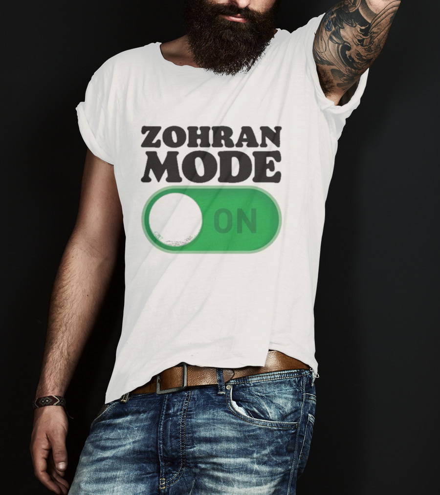 Zohran Mode On Switch Graphic T-Shirt
