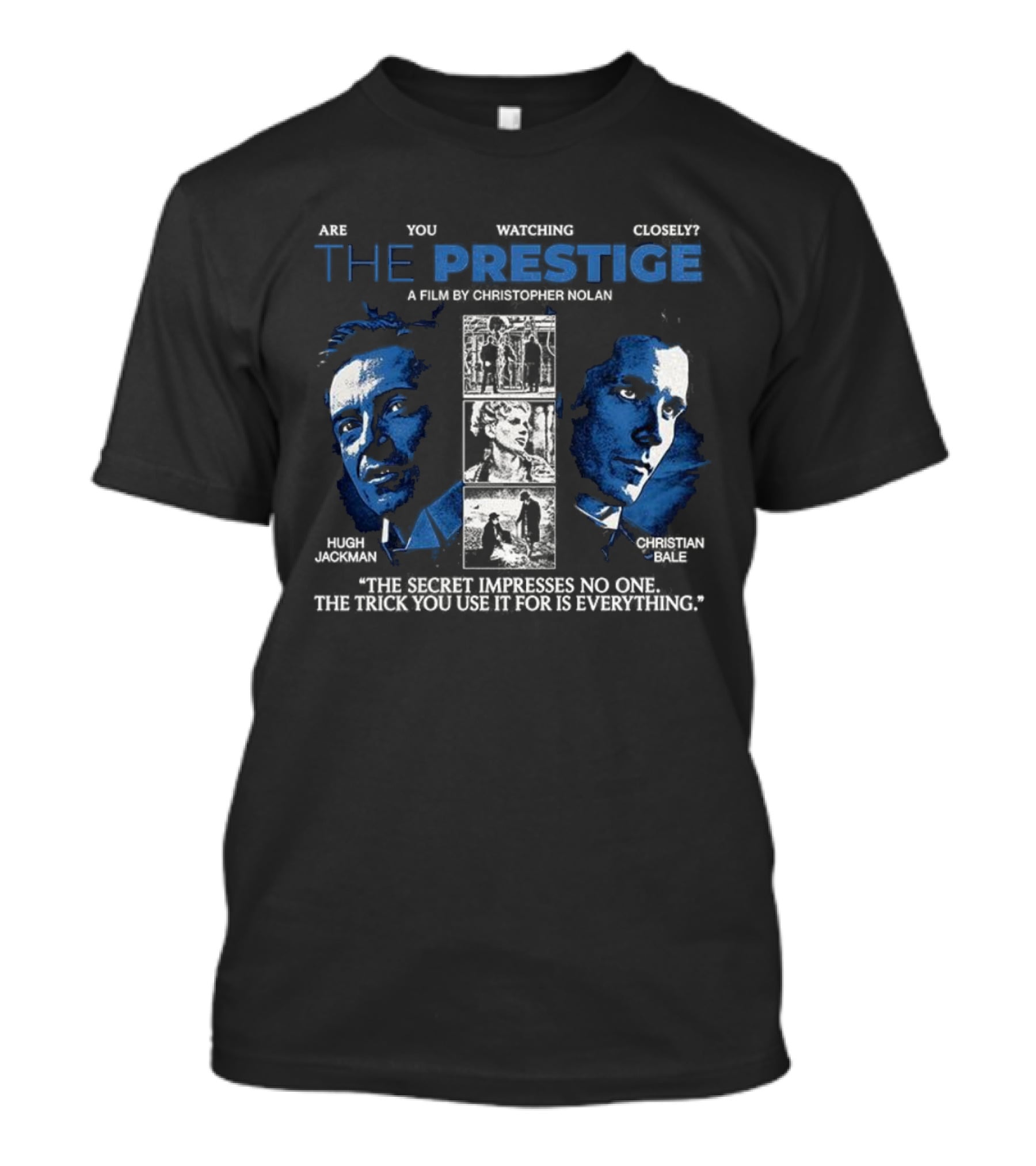 The Prestige 2006 Retro The Secret Impresses No One T-Shirt