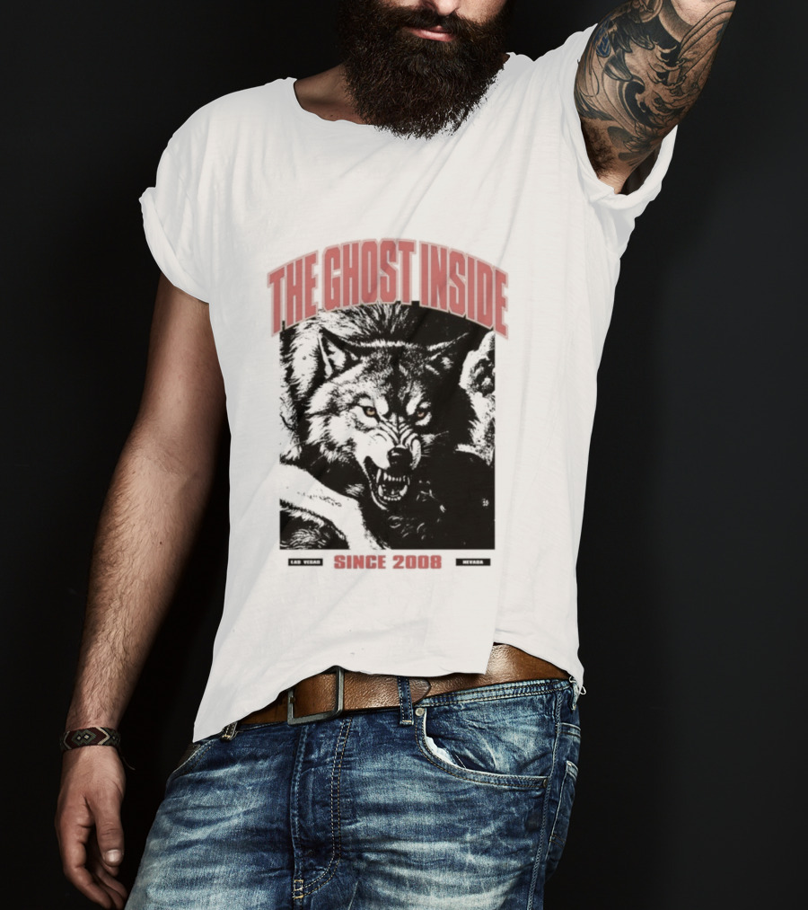 The Ghost Inside Fierce Wolves Since 2008 T-Shirt