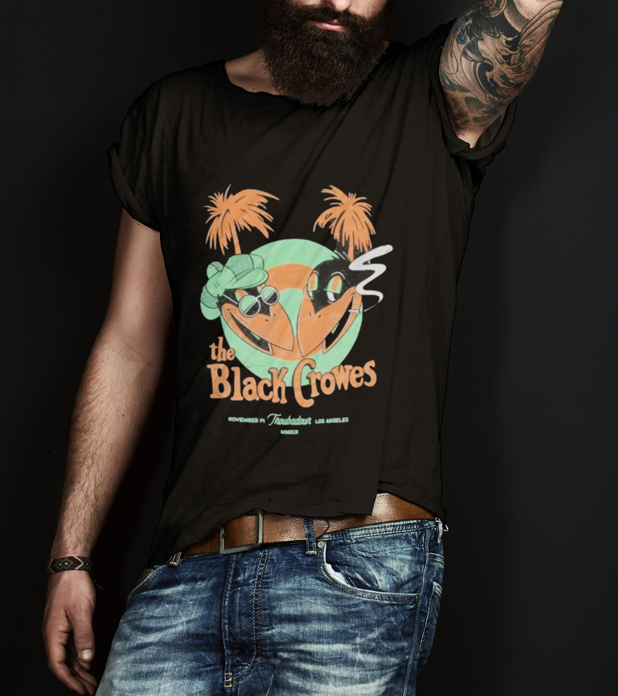 The Black Crowes Troubadour Los Angeles November 14 Event T-Shirt