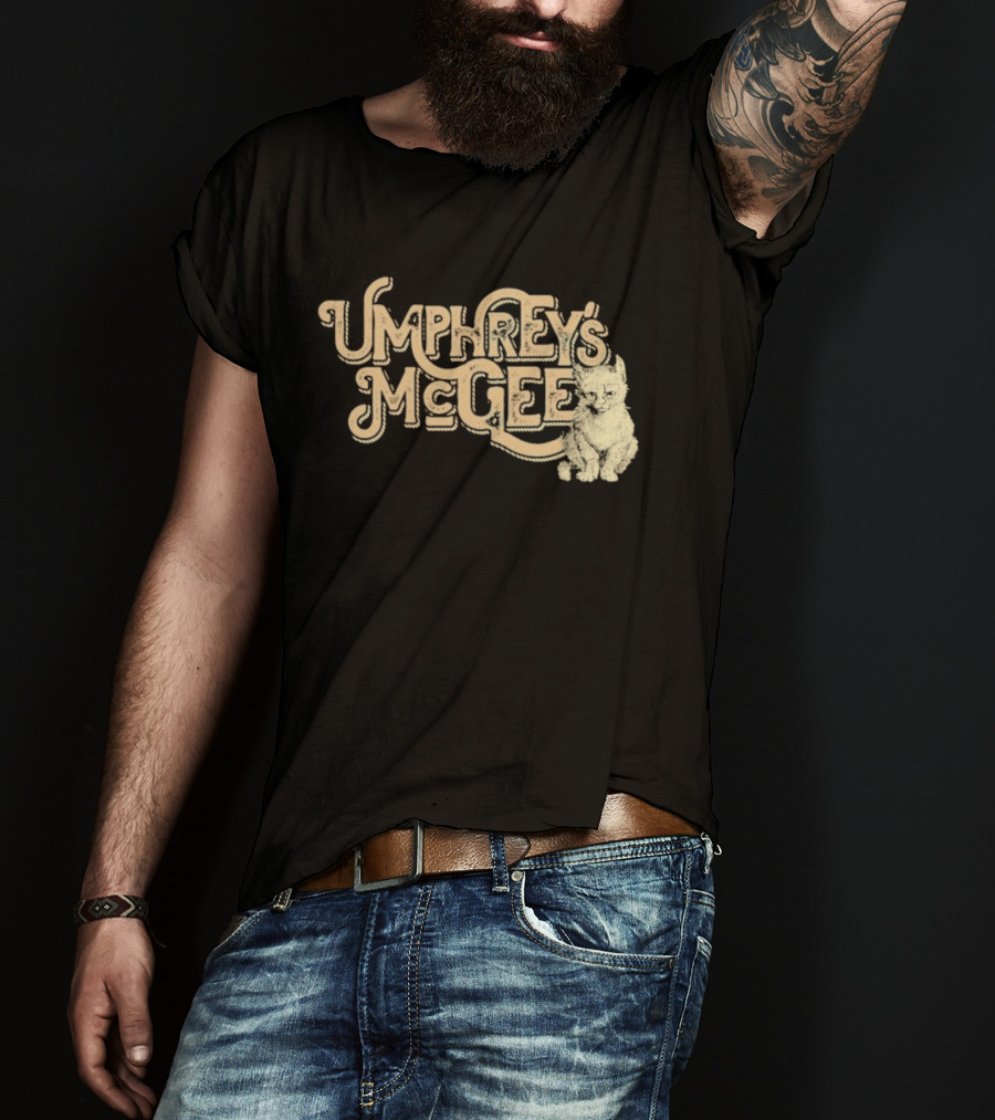 Umphrey’s McGee Nine Lives Cat Vintage Style T-Shirt