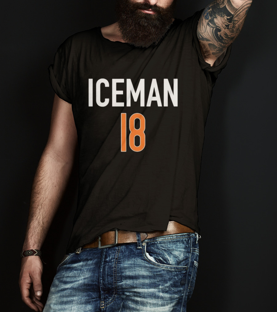 ICEMAN 18 Sports Team Fan Apparel T-Shirt