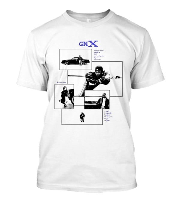Kendrick Lamar GNX Turbocharging Performance Inspiration T-Shirt