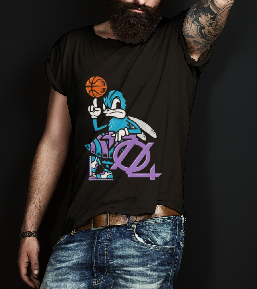 Charlotte Hornets Let’s Ball Buzz Mascot 704 T-Shirt