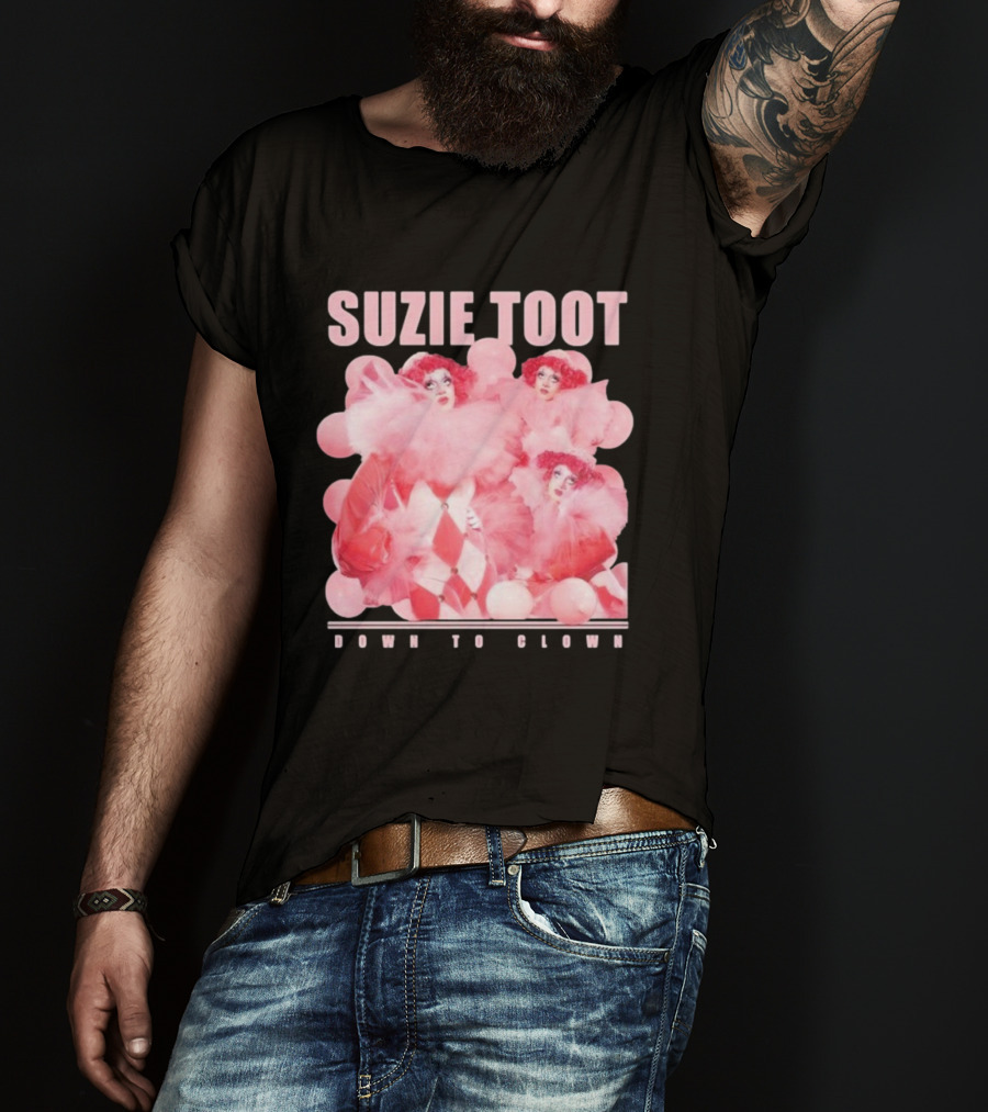 Suzie Toot Down To Clown Pink Balloon Costume Ensemble T-Shirt