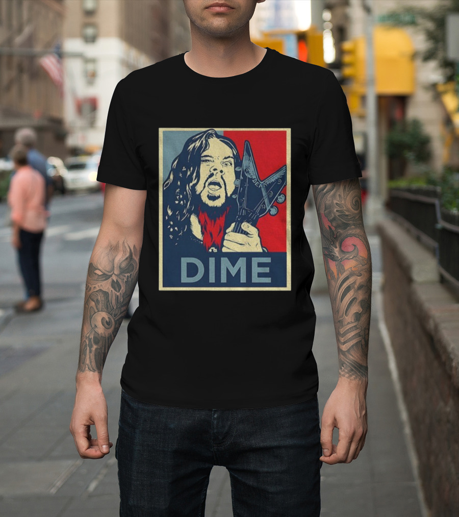 Dimebag Darrell Abbott Vintage Hope Style T-Shirt