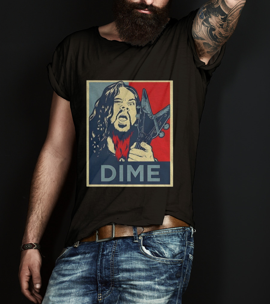 Dimebag Darrell Abbott Vintage Hope Style T-Shirt